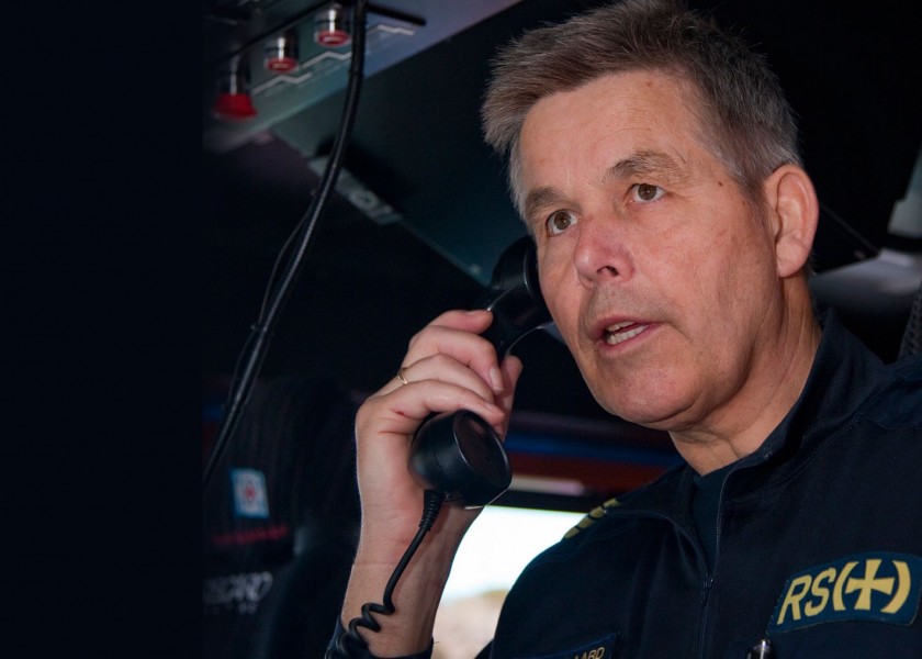 Caroline jobber som frivillig p&aring; redningssk&oslash;yta &laquo;Uni Oslofjord&raquo;.